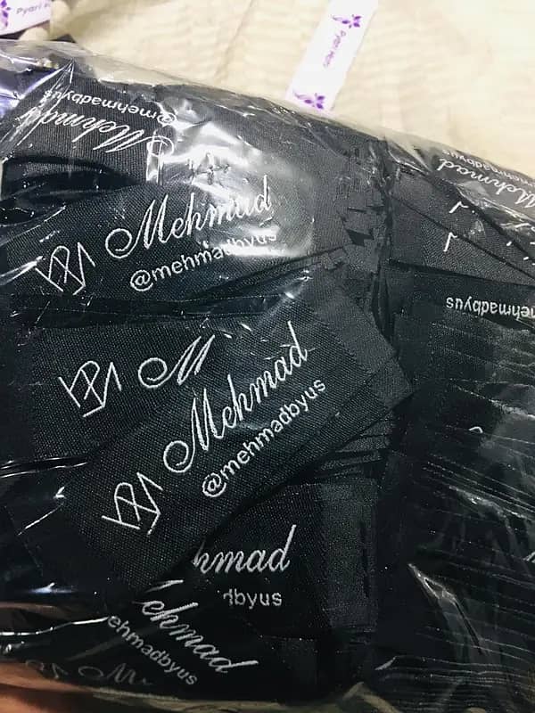 WOVEN LABEL|STICKER|TAg|Customised printedBag|RIBBON|Boxes 4