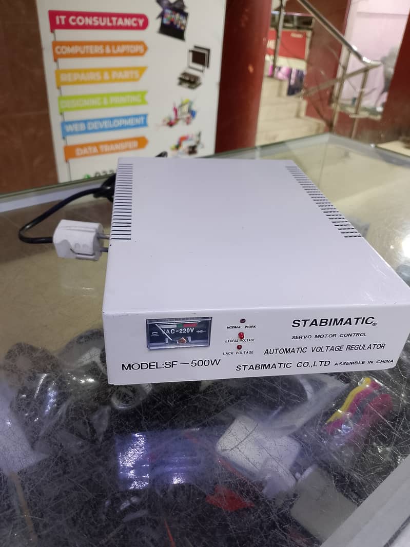 STABIMATIC Voltage Regulator / Stabilizer (Servo Control) 1