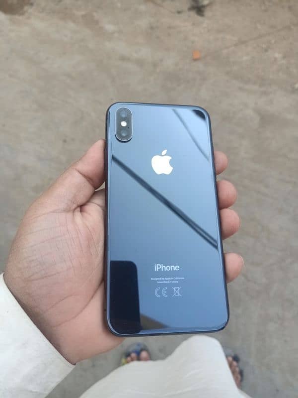 I phone x 256gb PTA aprove face id ok 1