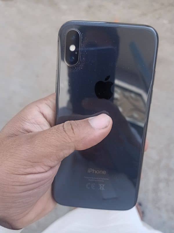 I phone x 256gb PTA aprove face id ok 4