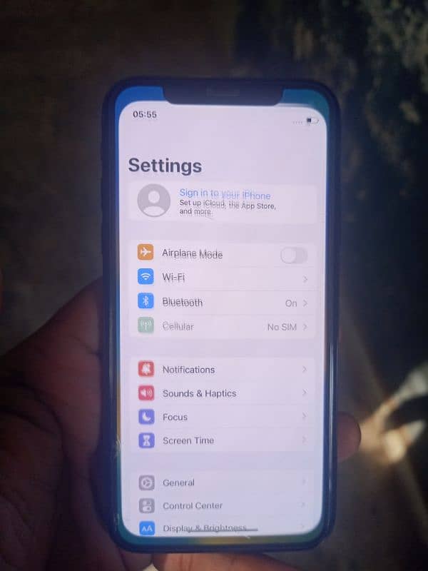 I phone x 256gb PTA aprove face id ok 7