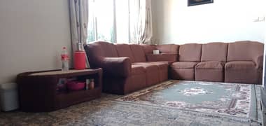 L shaped sofa and condition is home used as you can see in pictures.