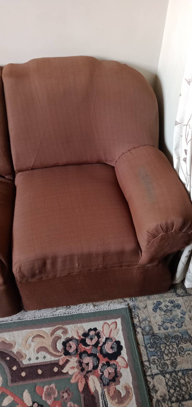 L shaped sofa and condition is home used as you can see in pictures. 1