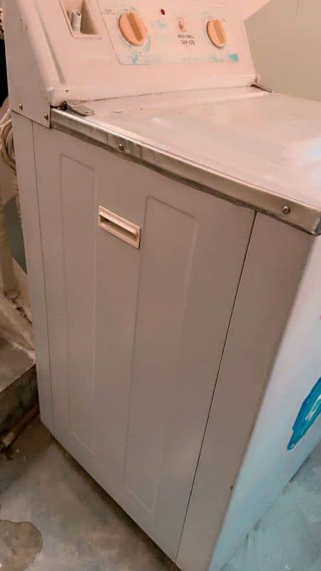 Daraz App installed Super Asia Washing Machine SAP-320 7kg 5