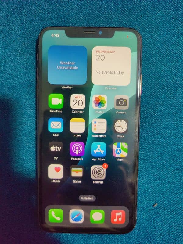 Iphone Xs Max 64 GB Non PTA Battery health 74% 9