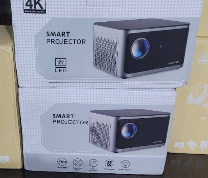 Magcubic HY350 Pro 580ANSI Projector Android 11 4K 1080P Wifi6 0