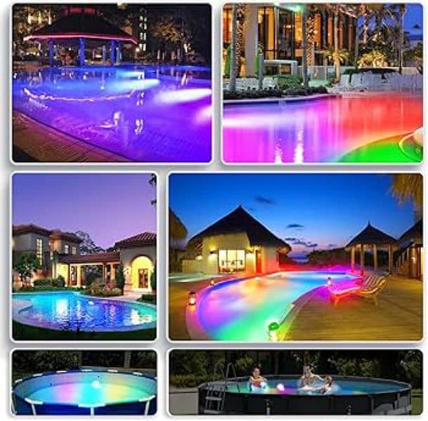 Swimming Pool Light/Fountain/Dancing Fountain/Waterfall/Drip/Pump 2