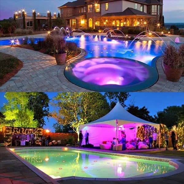 Swimming Pool Light/Fountain/Dancing Fountain/Waterfall/Drip/Pump 3