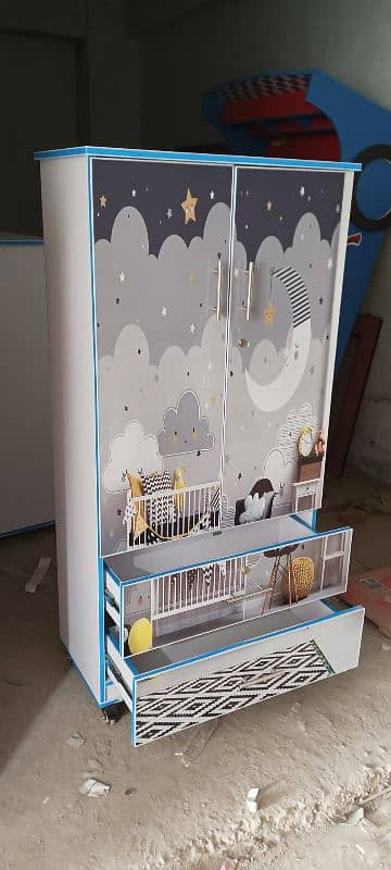 kids cupboards wardrobe almari, 5