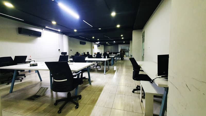 9500 Sqft Corporate Office On Main Boulevard Original Pics Attached Rent Gulberg Lahore 0