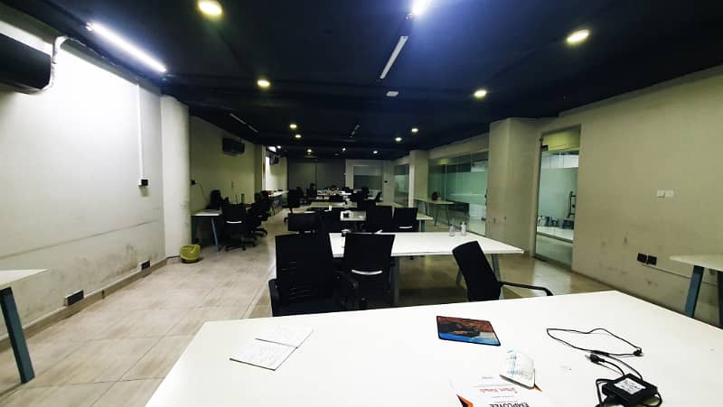 9500 Sqft Corporate Office On Main Boulevard Original Pics Attached Rent Gulberg Lahore 1