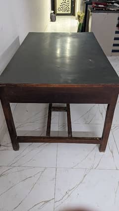 Lasani wood big table for sale