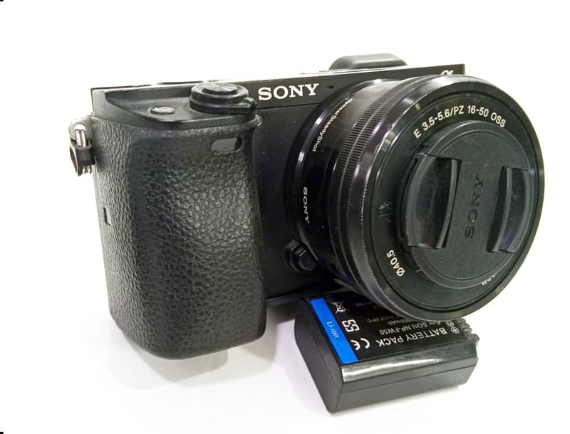 Sony A6300 with 18-55mm lens 1