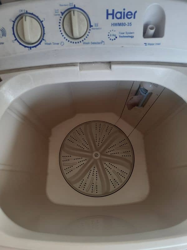 Haier washer model HWM 80_35 Dryer  model HWS 60_50 0