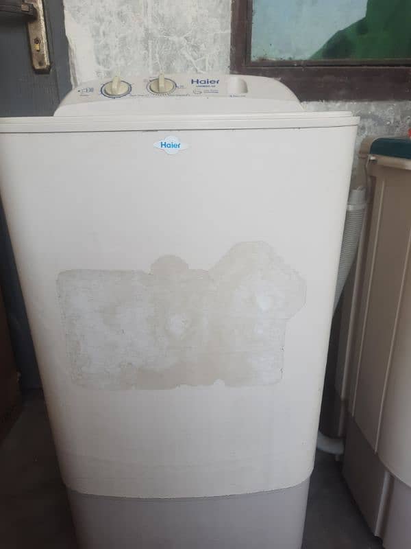 Haier washer model HWM 80_35 Dryer  model HWS 60_50 2