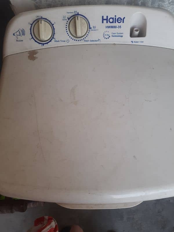 Haier washer model HWM 80_35 Dryer  model HWS 60_50 6