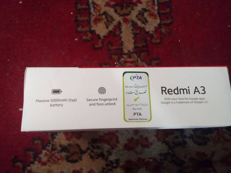 Brand new redmi A3 mobile 10/10. 1