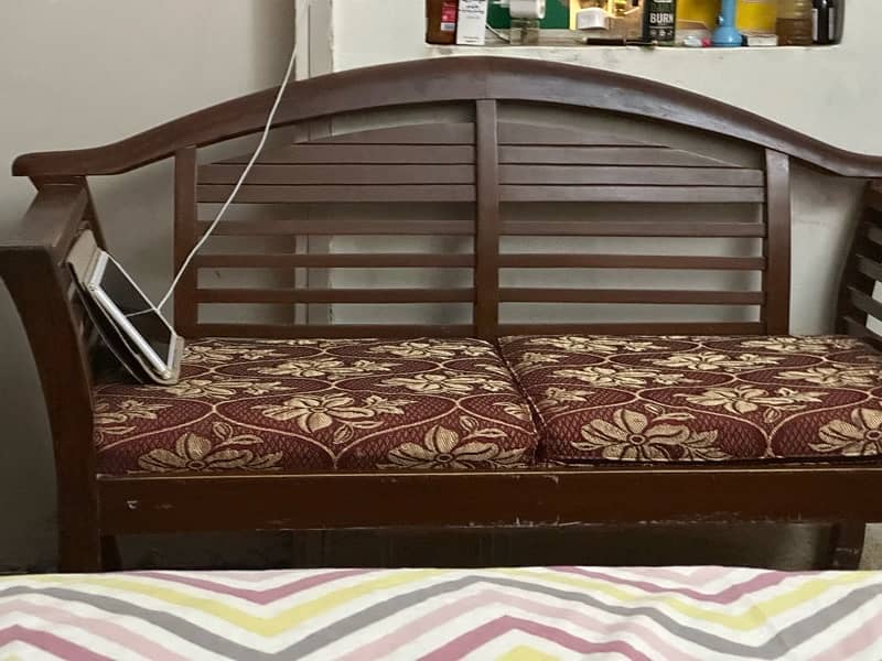 wooden sofa for sale 1