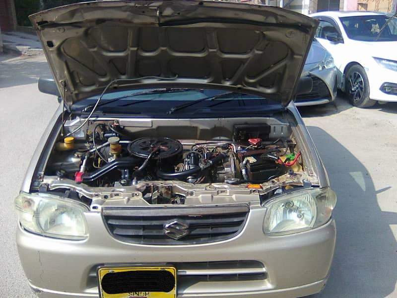 SUZUKI ALTO VXR(CNG)MODEL 2003 COOL BEIGE COLOUR VERY GOOD CONDITION 14