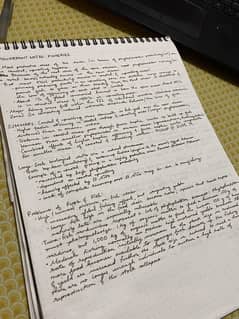 Hand writing Assignment work