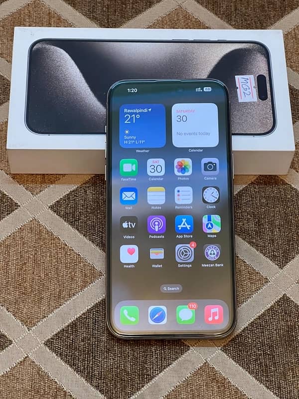 iphone 15 pro max 256gb dual physical approved 3