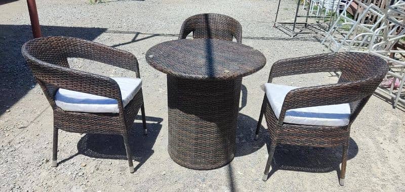 Rattan outdoor furniture, UPVC protection and imported rattan used 7