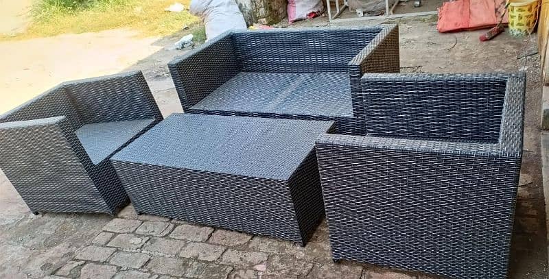 Rattan outdoor furniture, UPVC protection and imported rattan used 10