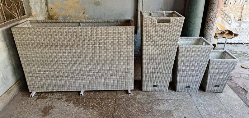 Rattan outdoor furniture, UPVC protection and imported rattan used 11