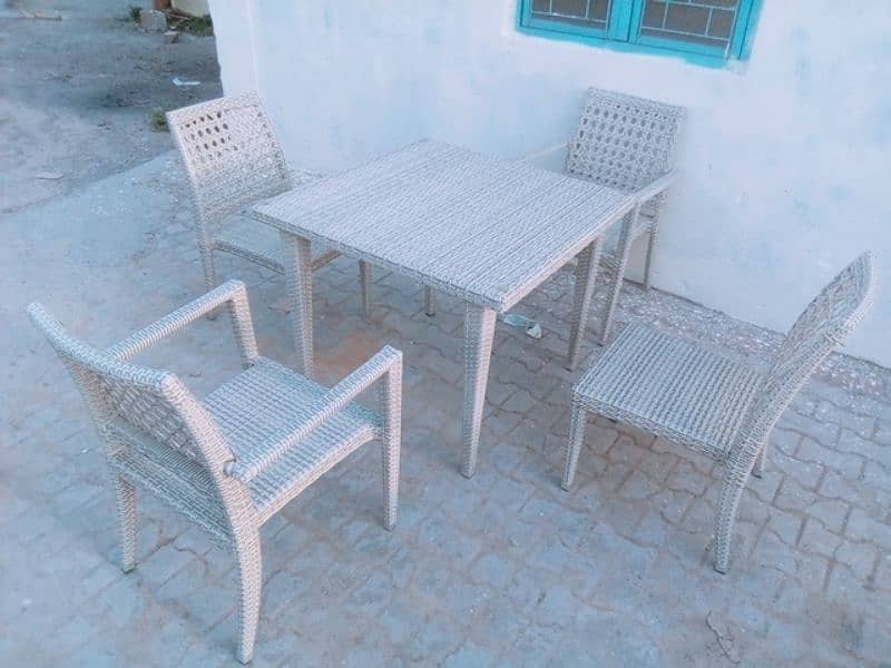 Rattan outdoor furniture, UPVC protection and imported rattan used 13