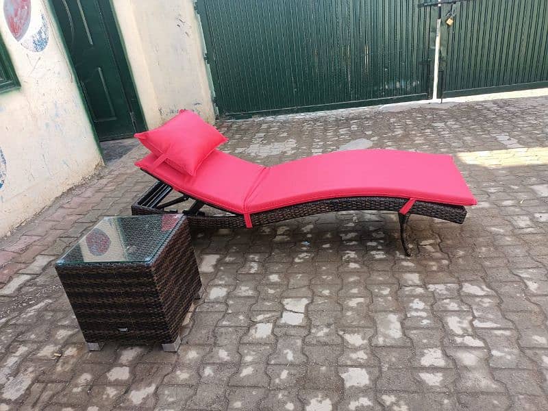 Rattan outdoor furniture, UPVC protection and imported rattan used 17