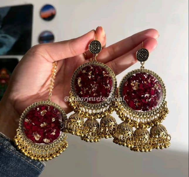 Resin Jhumka 2