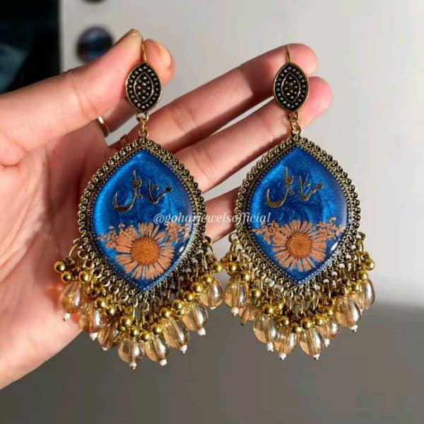 Resin Jhumka 3