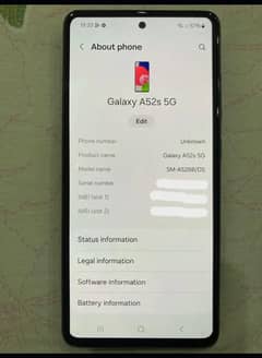 SAMSUNG A52S . 5G (kot addu)