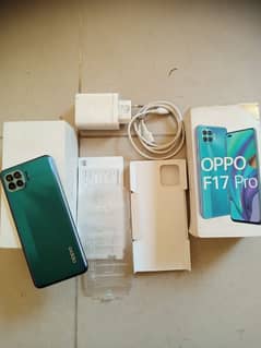 Oppo F17 pro complete box 8+5/128 gb