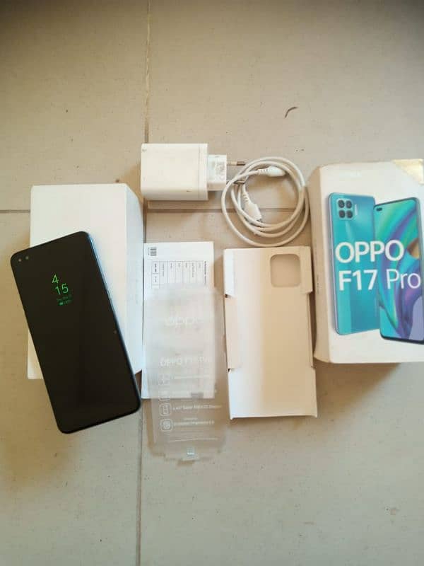 Oppo F17 pro complete box 8+5/128 gb 7