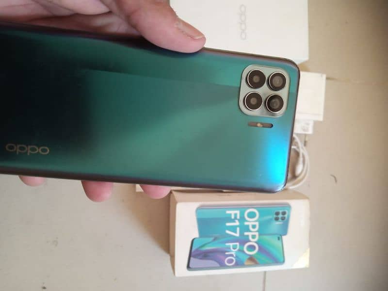 Oppo F17 pro complete box 8+5/128 gb 13