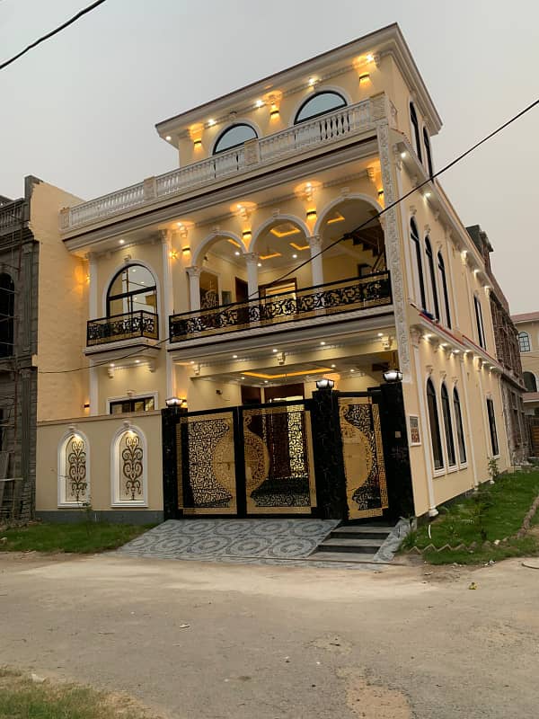 6 Marla Brand New House For Sale In Al- Ahmad Gardens Manawan GT Road Lahore 0