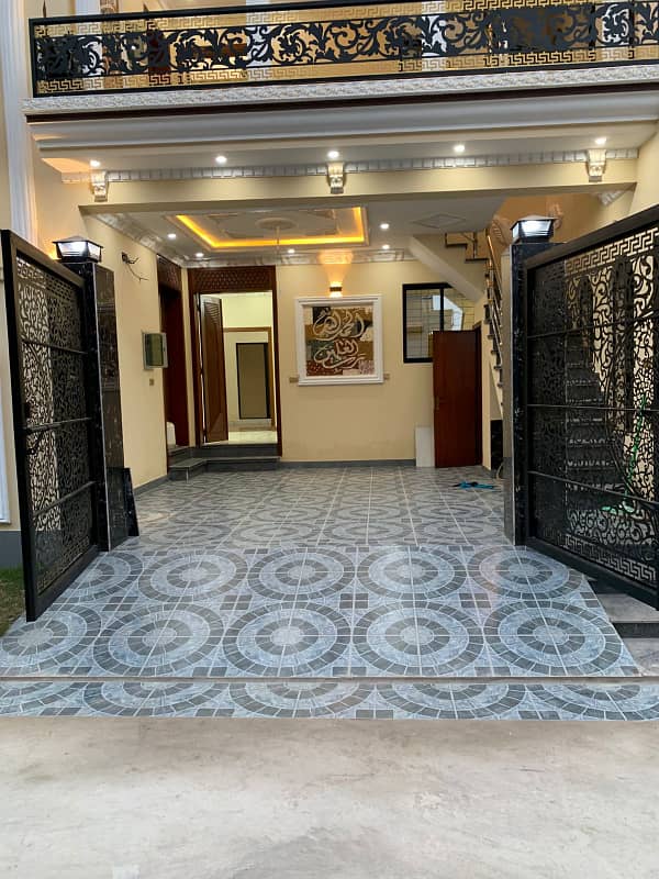 6 Marla Brand New House For Sale In Al- Ahmad Gardens Manawan GT Road Lahore 1