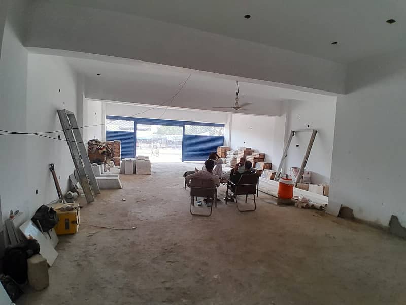 MAIN 200 FEET ROAD FACEING SHOP FOR RENT IN GULISTAN-E-JAUHAR BLOCL 9 PIA SOCITEY 1