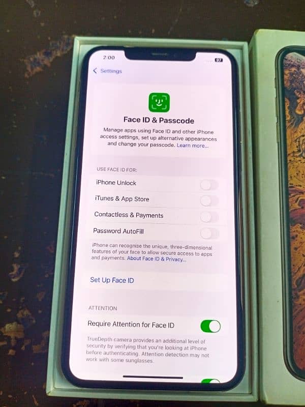 Iphone Xs Max PTA Dual Approve with Box 3