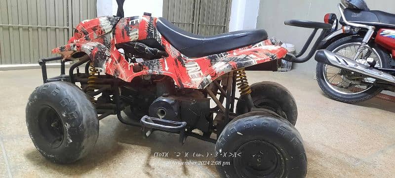 atv quad bike 70cc urgent sale 2