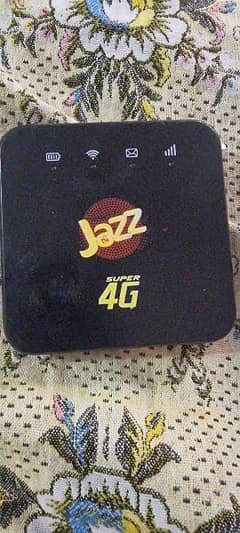 Jazz 4g chargeable WiFi