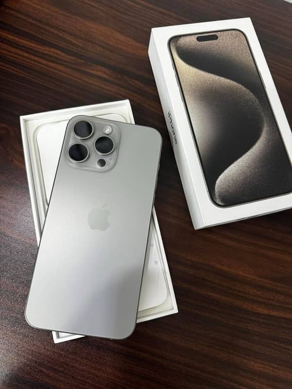 iPhone 15 Pro Max 512gb Pta Approved 0