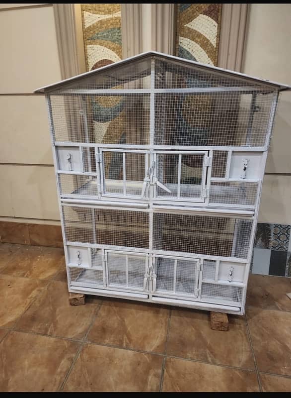 Heavy metal Big Size Parrots Cage. 0