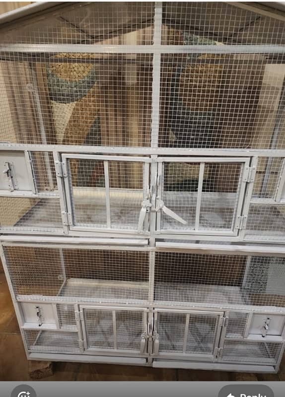 Heavy metal Big Size Parrots Cage. 1