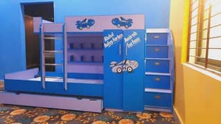 Bunk bed | Kid wooden bunker bed | Baby bed | Double bed | Triple bed