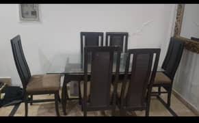 6 Chair dining table/Wooden dining table/Center table/Luxury tables