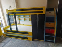 Bunk bed | Kid wooden bunker bed | Baby bed | Double bed | Triple bed