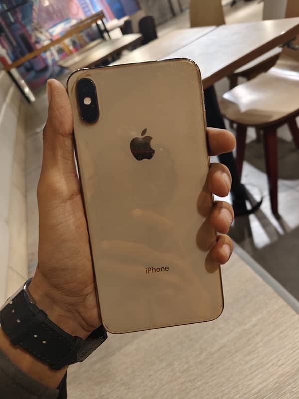 i phone xs max pta approve 64 with box 4