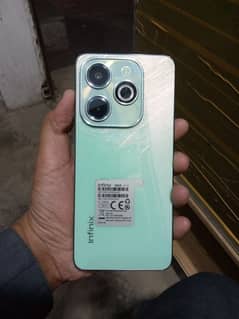 Infinix Hot 40i 8+8/128 with Box Charger 10/10 Condition